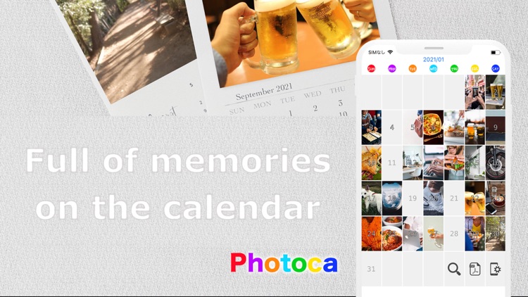 PHOTOCA / photos calendar