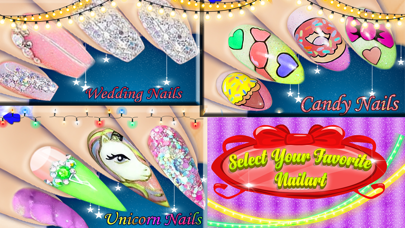 Girls Nail Art Salon Screenshot