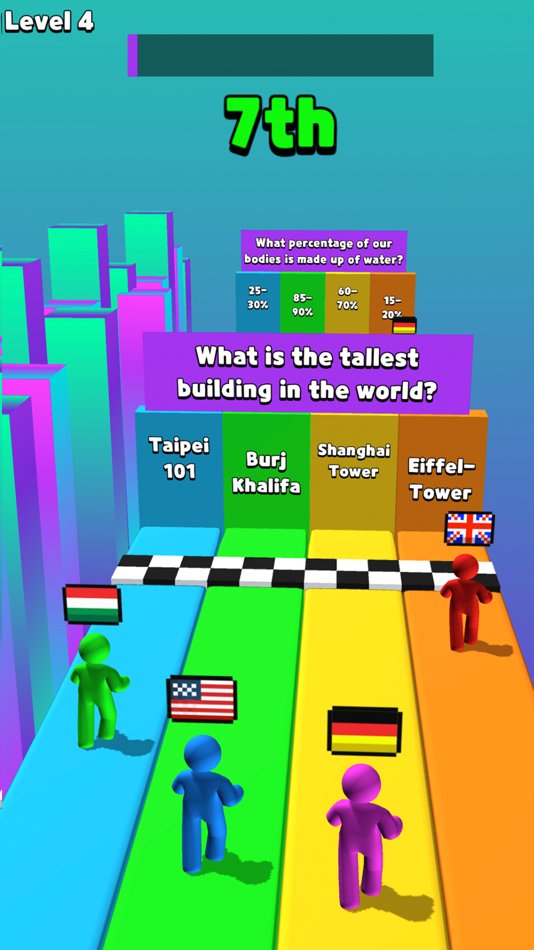 #1. ABC Run - Trivia Racing Fun (iOS) 由: HRY GROUP BILISIM INSAAT SANAYI TICARET ANONIM SIRKETI