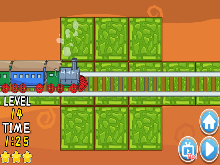 Express train rail builder