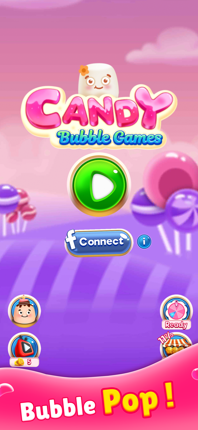 Candy Bubbles Game
