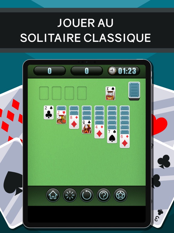 Screenshot #4 pour Solitaire - Le Jeu de Cartes