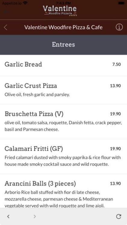 Valentine Woodfire Pizza screenshot-3