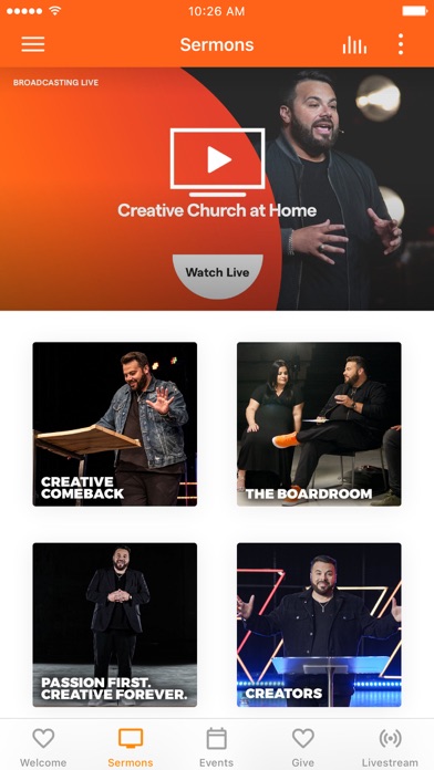 Creative Church Screenshot