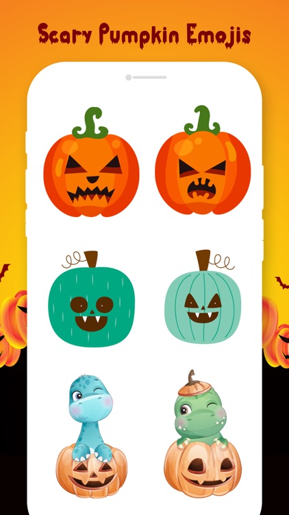 Scary Pumpkin Emojis