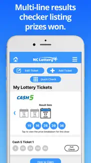 north carolina lotto results iphone screenshot 3