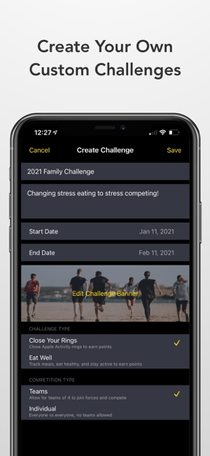 Challenges - Compete, Get Fit Screenshot