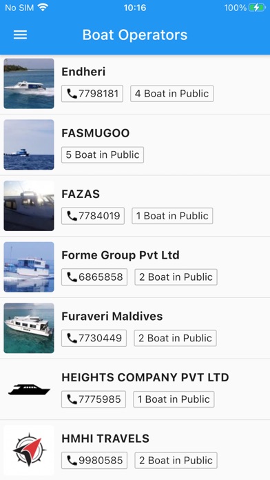 FollowMe Vessel Tracker Screenshot