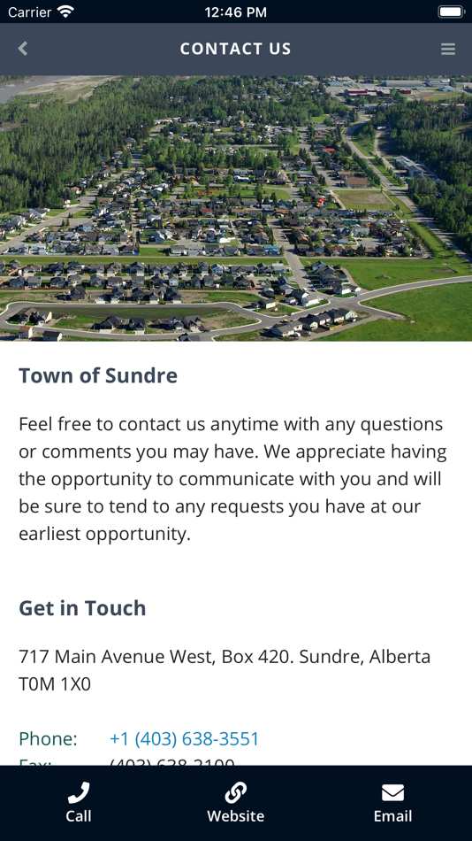 #10. Town of Sundre (iOS) 由: Town of Sundre