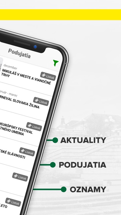 Žilina - oficiálna aplikácia Screenshot