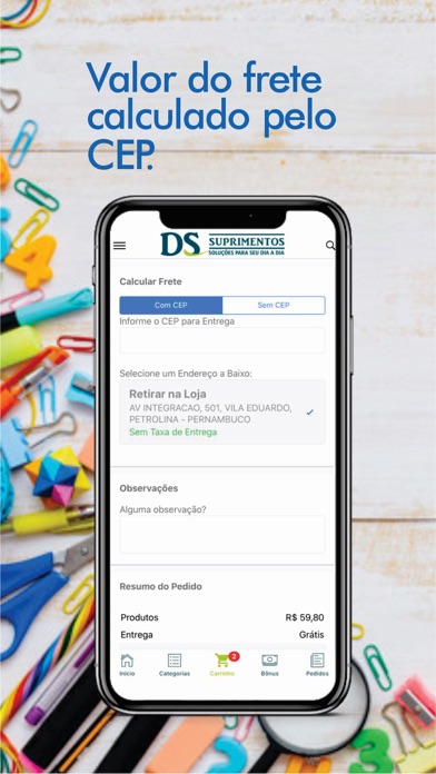 DS Suprimentos Screenshot