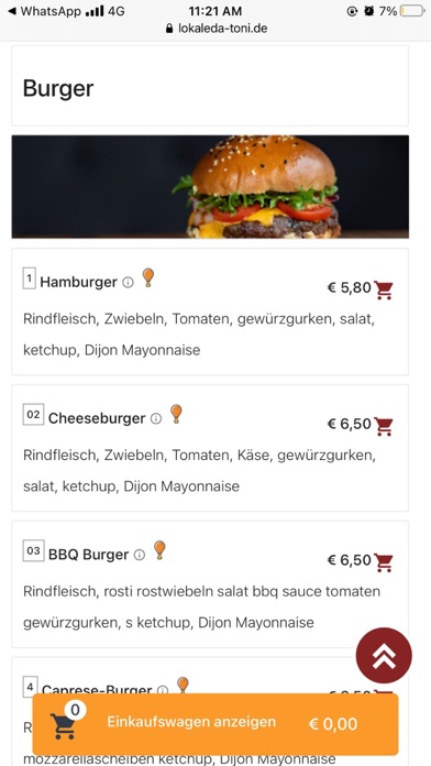 Lokale Da Toni Screenshot