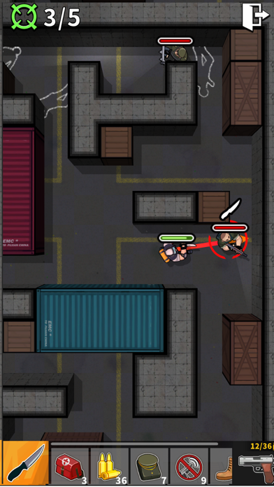 Knife and Gun Screenshot