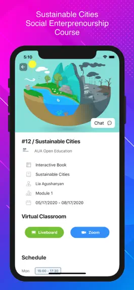 Game screenshot AUA Open Education apk