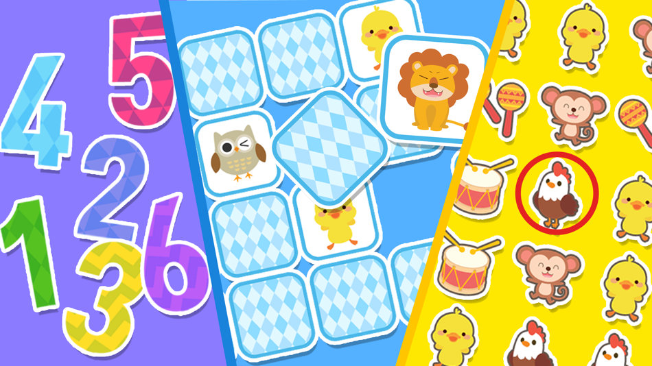#1. Toddler Cognitive Learning (iOS) Podle: BOMSOFT