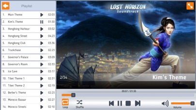 Lost Horizon - Soundtrack Screenshot