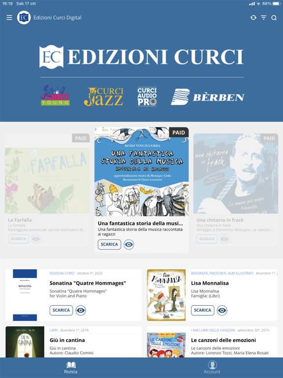 Screenshot #6 pour Edizioni Curci Digital