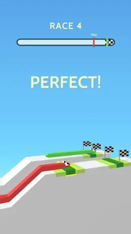 Game screenshot Snake Race 3D apk