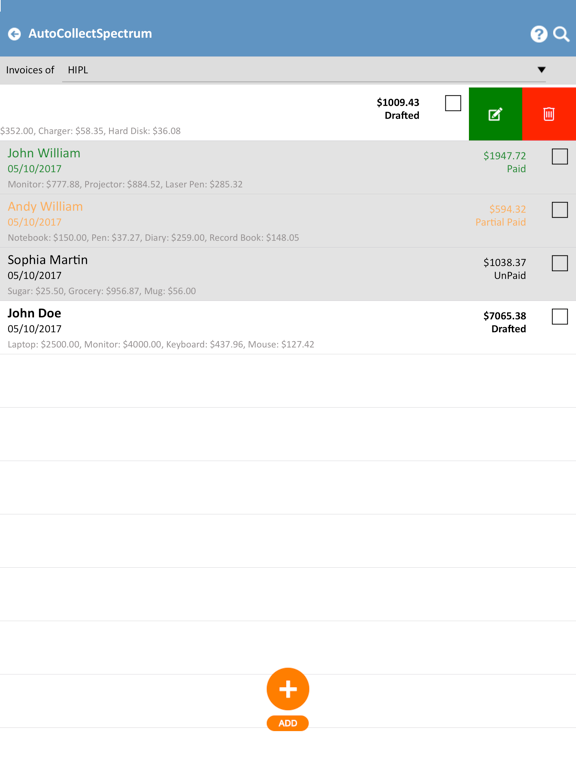 Screenshot #6 pour AutoCollectSpectrum