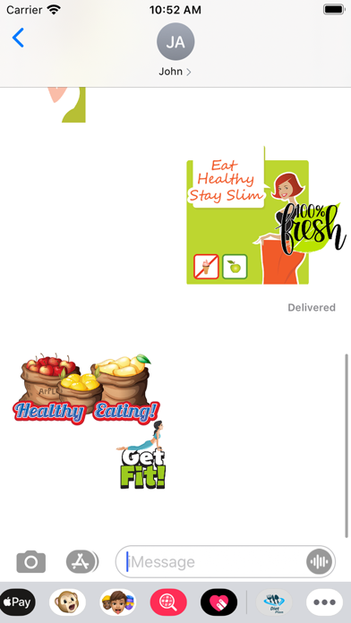 Diet Stickers 2021 Screenshot