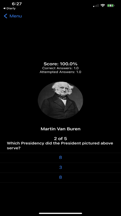 Screenshot #3 pour US Presidents Learn and Quiz