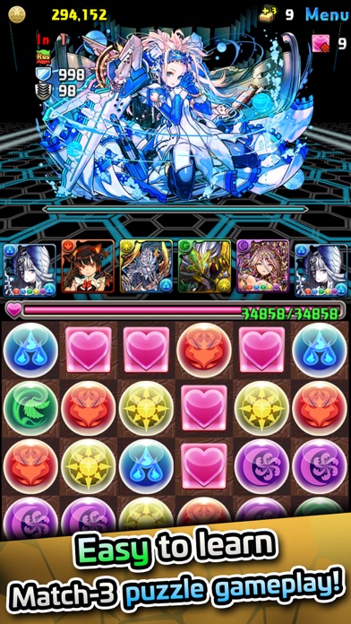 Puzzle & Dragons (English) Screenshot