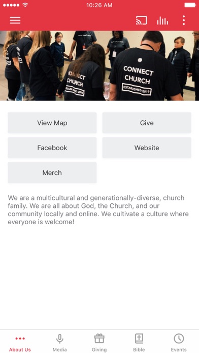 We Are Connect Church Screenshot