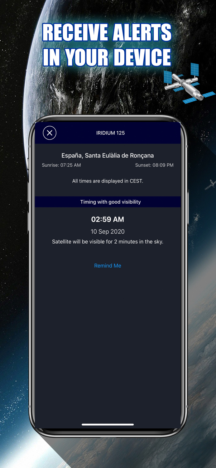 Satellite Tracker in AR