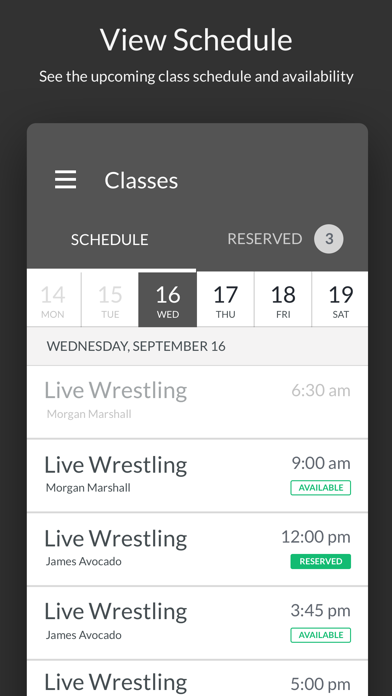 The Fort Wrestling Facility iPhone screenshot 1 - Health & Fitness app