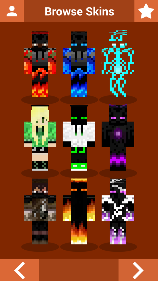 #3. Enderman Skins for Minecraft 2 (iOS) 由: Hamid Faquir