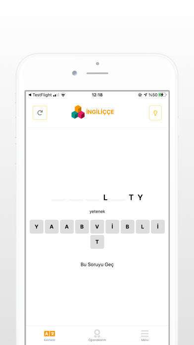 İngiliççe - Hızlı Kelime Öğren Screenshot