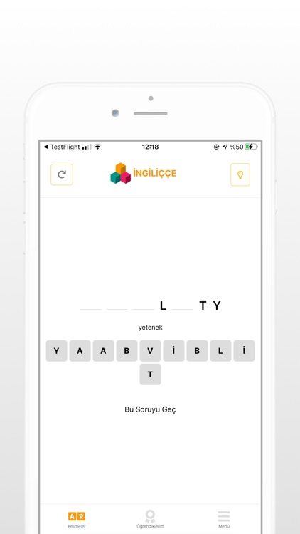 İngiliççe - Hızlı Kelime Öğren