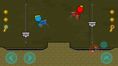 Red & Blue Stickman Screenshot