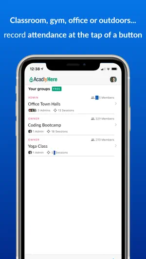 Acadly Here - Auto Attendance screenshot 2