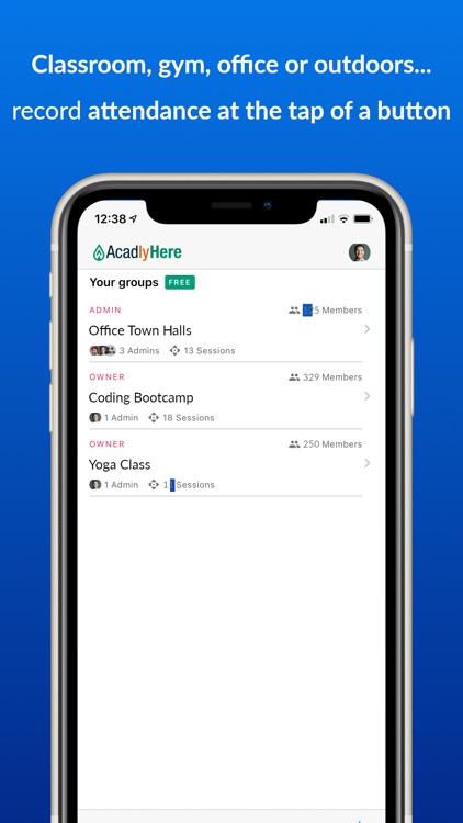 Acadly Here - Auto Attendance