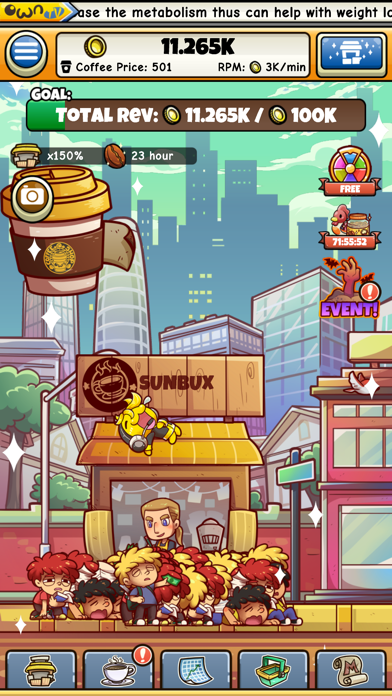 Own Coffee Shop: Idle Game Screenshot