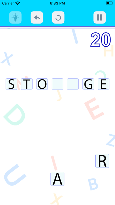 Jumble Word Games Screenshot