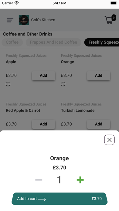 Gok's Kitchen Screenshot