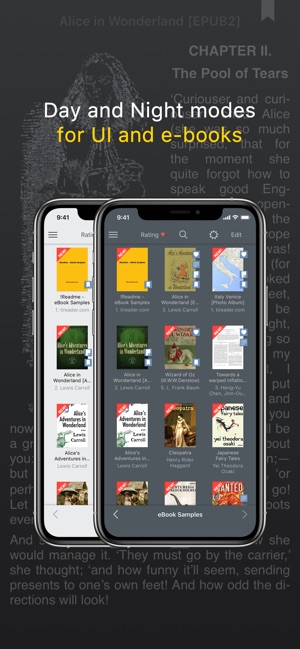 Yomu EBook Reader for iPhone, iPad and Mac