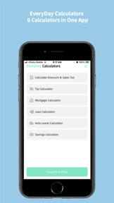 Loan,Mortgage ,Tip Calculator screenshot
