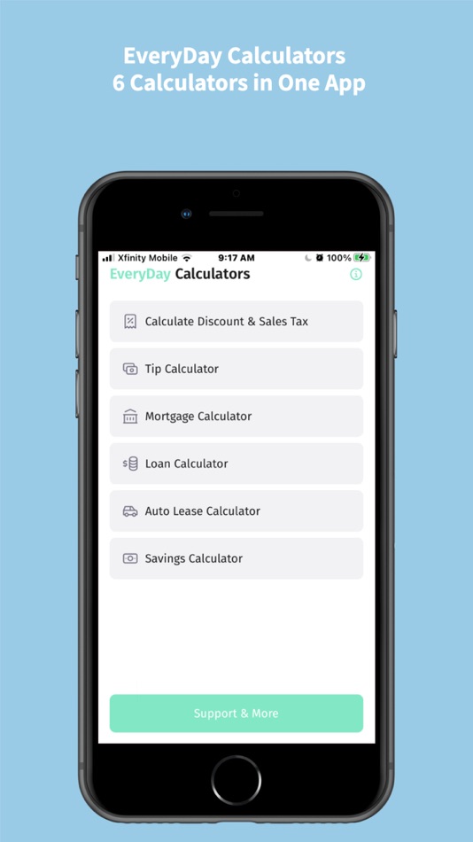 Loan,Mortgage ,Tip Calculator - 1.3 - (iOS)