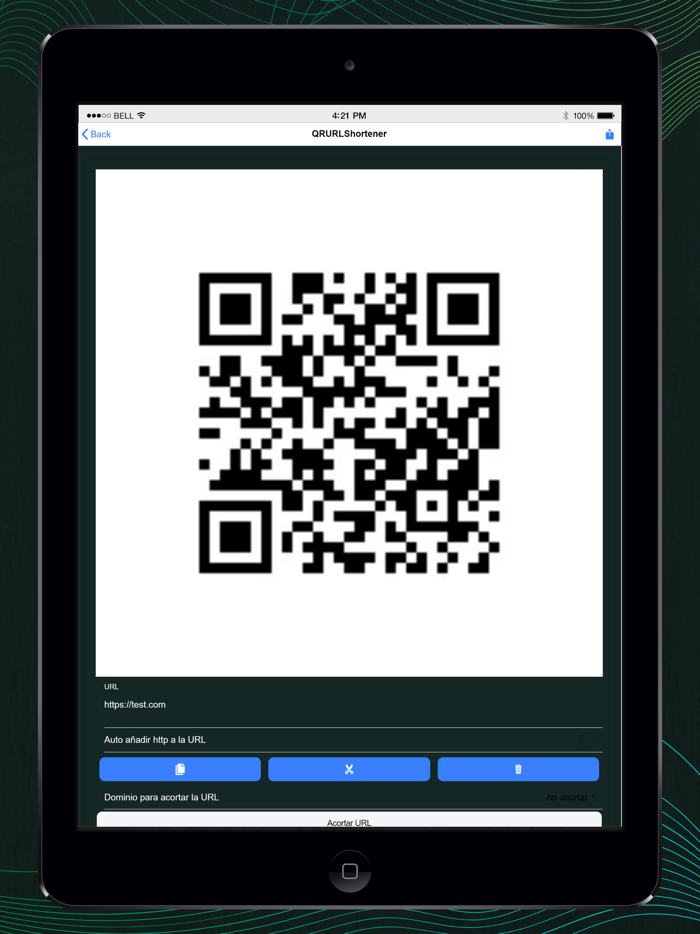 QR Barcode Scanner WIFI URL QR