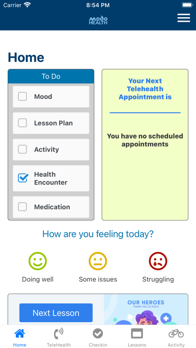 ModoHealth Screenshot