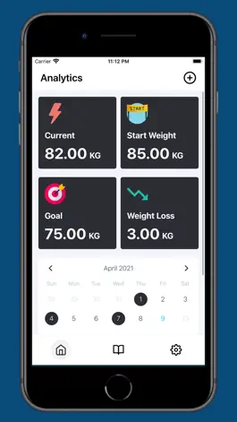 Game screenshot Simple Weight Loss Calendar mod apk