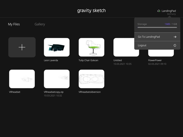 Gravity Sketch  3D sketching and design software