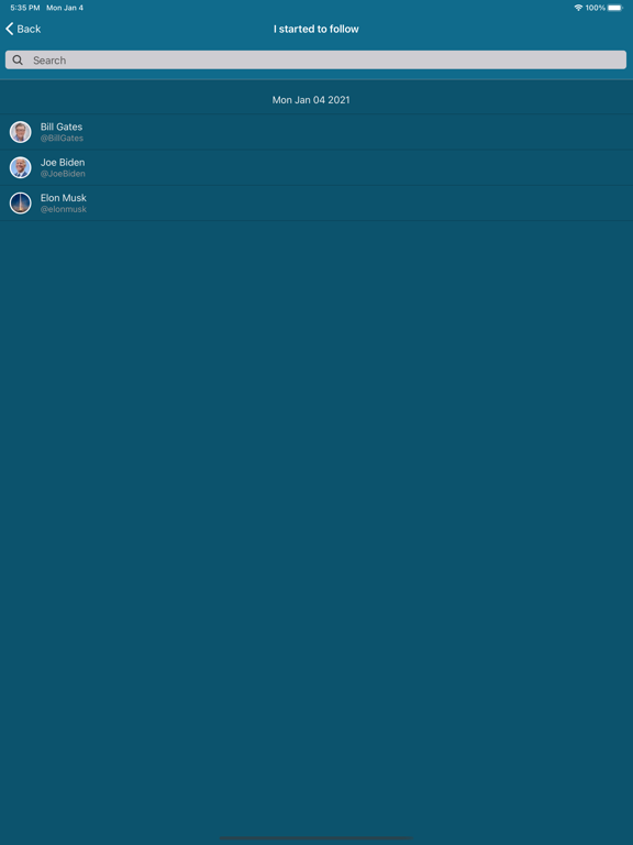Screenshot #6 pour Track Followers for Twitter