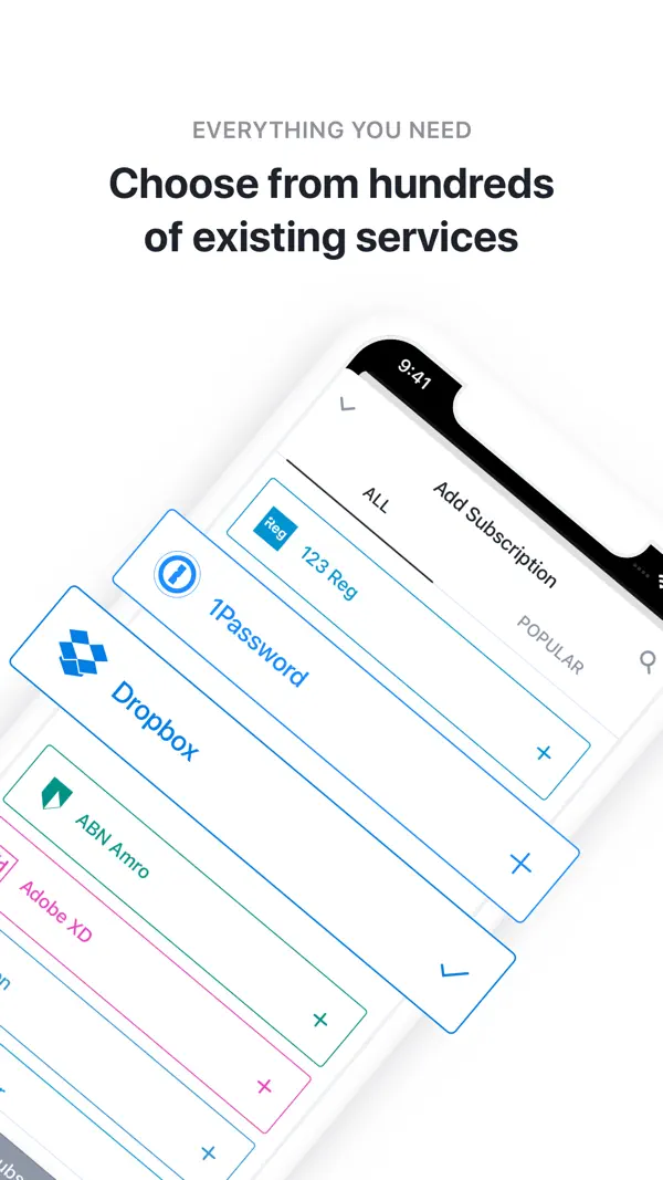 Bobby - Track subscriptions, Screenshot 2