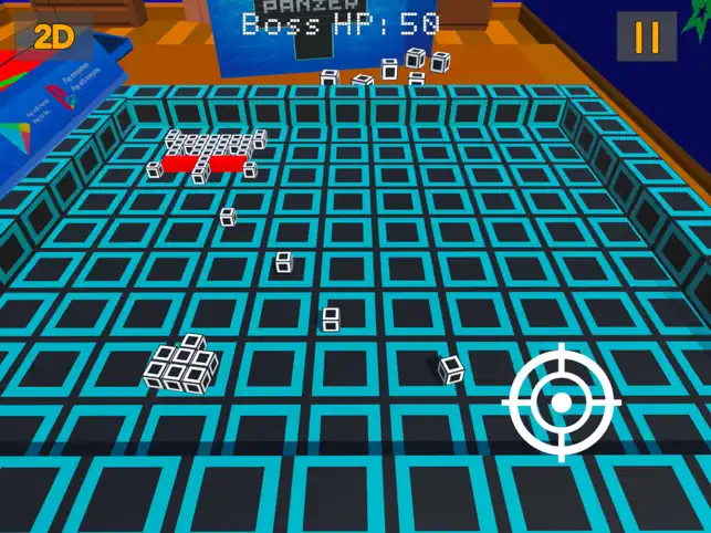 Battle Bricks Panzer City, game for IOS