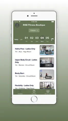 Game screenshot Rise Fitness Boutique App apk