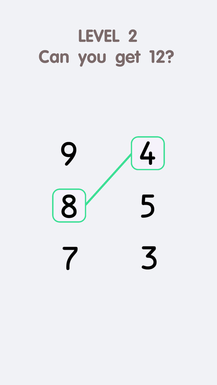 Numbers puzzle
